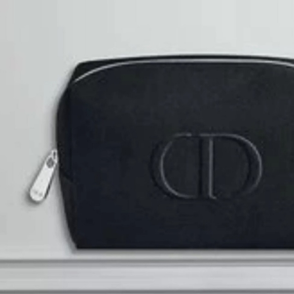 Dior Logo Black makeup bag - Picture 4 of 10